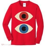 Bauhaus Eyes Kids Long Sleeve Shirt thumb 0