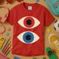 Bauhaus Eyes Kids T-Shirt thumb 3
