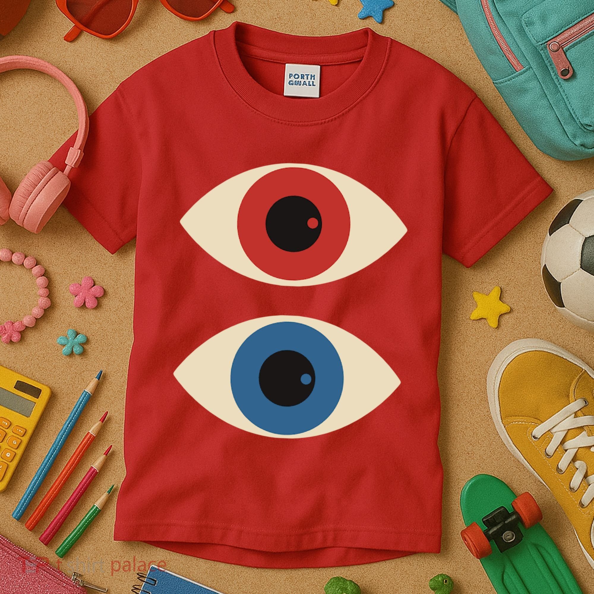 Bauhaus Eyes Kids T-Shirt