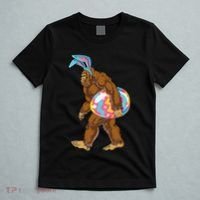 Bigfoot Easter Bunny Ears Egg Sasquatch Lover Gift T-Shirt thumb 5