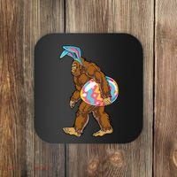 Bigfoot Easter Bunny Ears Egg Sasquatch Lover Gift Coaster thumb 0