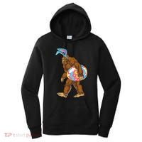 Bigfoot Easter Bunny Ears Egg Sasquatch Lover Gift Women's Hoodie thumb 0