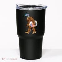 Bigfoot Easter Bunny Ears Egg Sasquatch Lover Gift Tumbler thumb 0