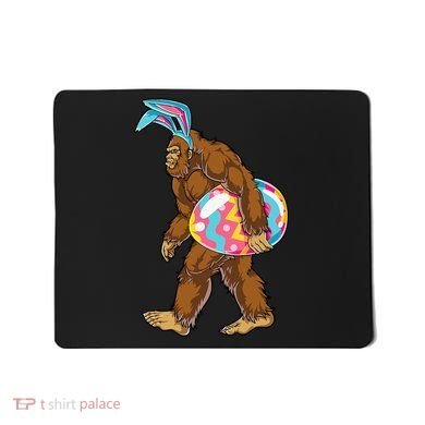 Bigfoot Easter Bunny Ears Egg Sasquatch Lover Gift Mousepad