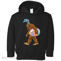 Bigfoot Easter Bunny Ears Egg Sasquatch Lover Gift Toddler Hoodie thumb 0