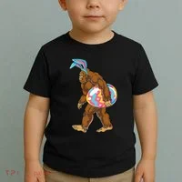 Bigfoot Easter Bunny Ears Egg Sasquatch Lover Gift Toddler T-Shirt thumb 2