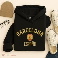 Barcelona Espana Barcelona Spain Hoodie thumb 4