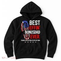 Best Effin Bonus Dad Ever Step Dad Fathers Day Gift Hoodie thumb 0