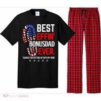 Best Effin Bonus Dad Ever Step Dad Fathers Day Gift Pajama Set thumb 0