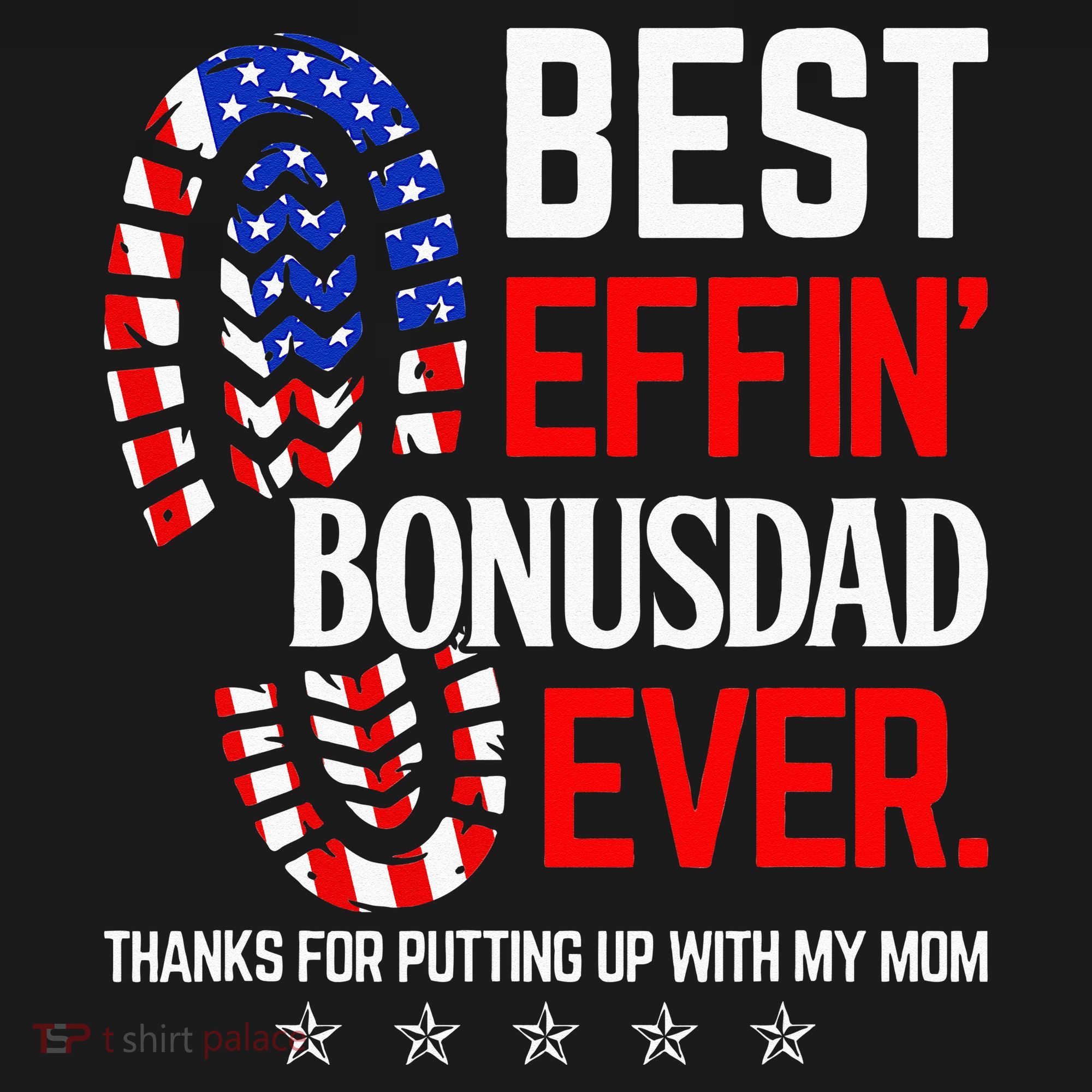 Best Effin Bonus Dad Ever Step Dad Fathers Day Gift Baby Bodysuit