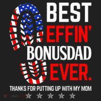 Best Effin Bonus Dad Ever Step Dad Fathers Day Gift Hat thumb 2
