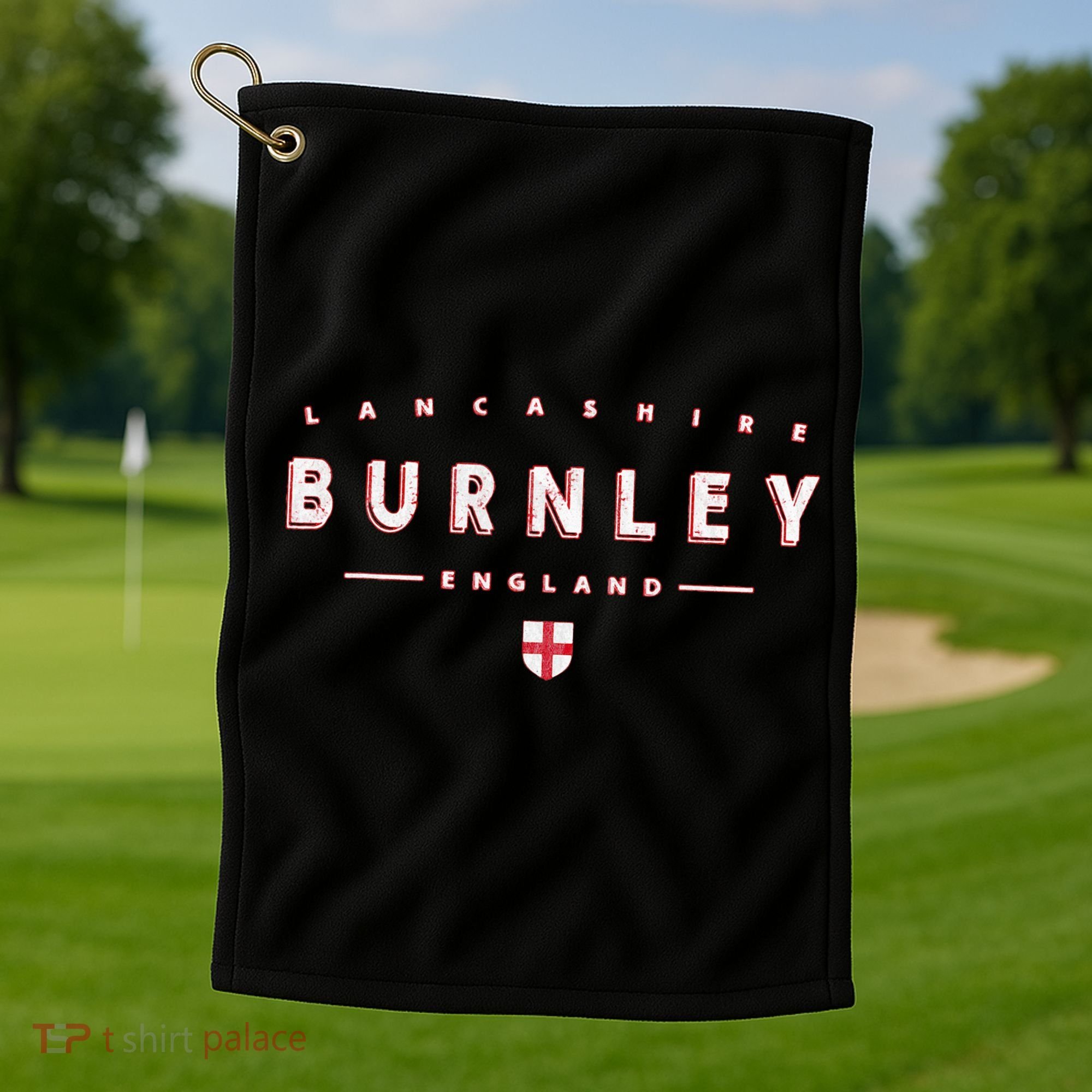 Burnley England Burnley Golf Towel
