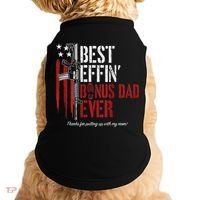 Best Effin' Bonus Dad Ever Doggie Tank thumb 0