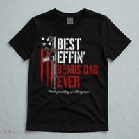 Best Effin' Bonus Dad Ever T-Shirt thumb 5