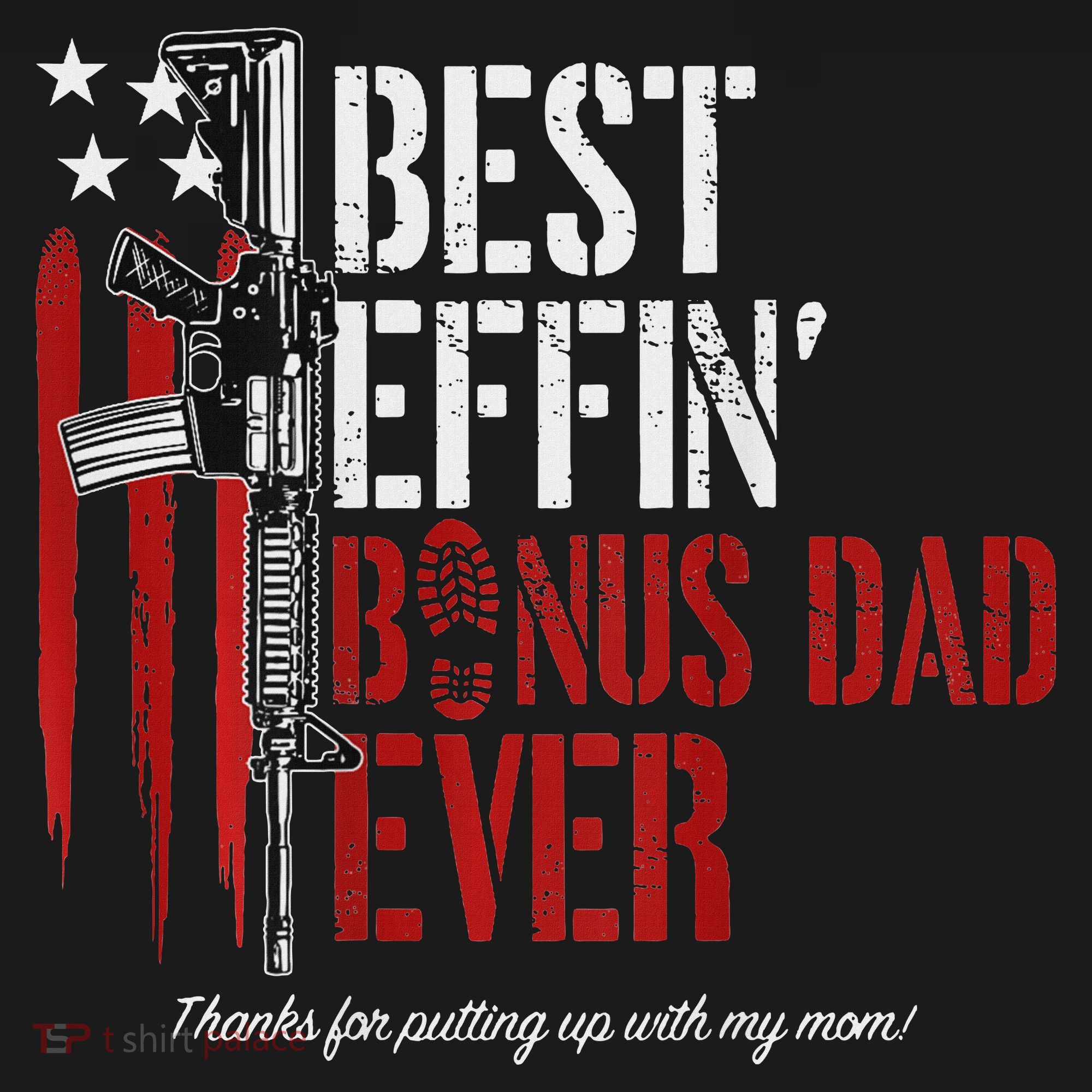 Best Effin' Bonus Dad Ever Mousepad