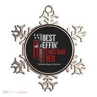 Best Effin' Bonus Dad Ever Ornament thumb 0