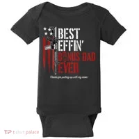 Best Effin' Bonus Dad Ever Baby Bodysuit thumb 0