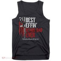 Best Effin' Bonus Dad Ever Tank Top thumb 0