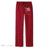 Best Effin' Bonus Dad Ever Men's Flannel Plaid Pajama Pants thumb 0