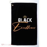 Black Excellence Golf Towel thumb 0
