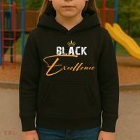 Black Excellence Kids Hoodie thumb 3