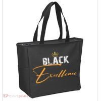 Black Excellence Tote Bag thumb 2