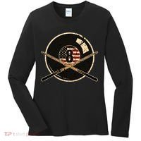 Billiards Eight Balls With American Flag Billiards Dad Gift For Father’s Day Women's Long Sleeve Shirt thumb 0