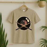 Billiards Eight Balls With American Flag Billiards Dad Gift For Father’s Day T-Shirt thumb 2