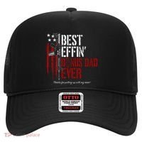 Best Effin’ Bonus Dad Ever Daddy Gun Rights American Flag Hat thumb 0