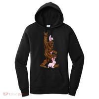Bigfoot Easter Bunny Cute Women's Hoodie thumb 0