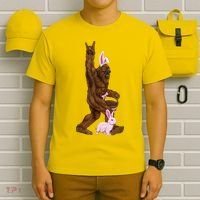 Bigfoot Easter Bunny Cute T-Shirt thumb 6