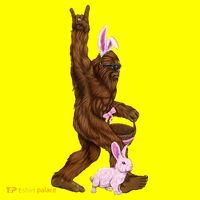 Bigfoot Easter Bunny Cute Hat thumb 2