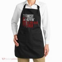 Best Effin’ Bonus Dad Ever Daddy Gun Rights American Flag Apron thumb 2