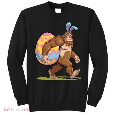 Bigfoot Easter Bunny Ears Egg Sasquatch Lover Gift Sweatshirt