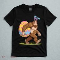 Bigfoot Easter Bunny Ears Egg Sasquatch Lover Gift T-Shirt thumb 5
