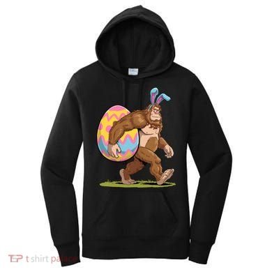 Bigfoot Easter Bunny Ears Egg Sasquatch Lover Gift Women's Hoodie