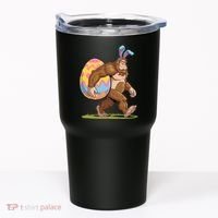 Bigfoot Easter Bunny Ears Egg Sasquatch Lover Gift Tumbler thumb 0