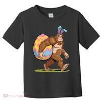 Bigfoot Easter Bunny Ears Egg Sasquatch Lover Gift Toddler T-Shirt thumb 0
