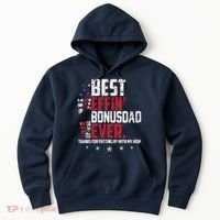 Best Effin Bonus Dad Ever Thanks For Putting Up With My Mom Hoodie thumb 0