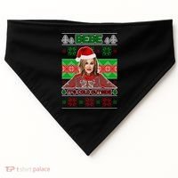 Bebe It's Cold Outside Ugly Christmas Sweater USA-Made Doggie Bandana thumb 0
