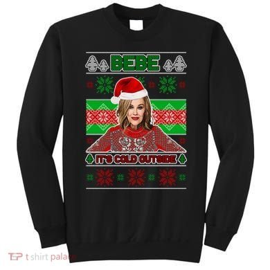 Bebe It's Cold Outside Ugly Christmas Sweater Sweatshirt