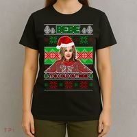 Bebe It's Cold Outside Ugly Christmas Sweater T-Shirt thumb 4