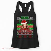 Bebe It's Cold Outside Ugly Christmas Sweater Women's Tank Top thumb 0