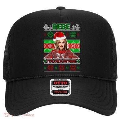 Bebe It's Cold Outside Ugly Christmas Sweater Hat