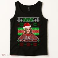 Bebe It's Cold Outside Ugly Christmas Sweater Tank Top thumb 2