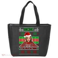 Bebe It's Cold Outside Ugly Christmas Sweater Tote Bag thumb 0