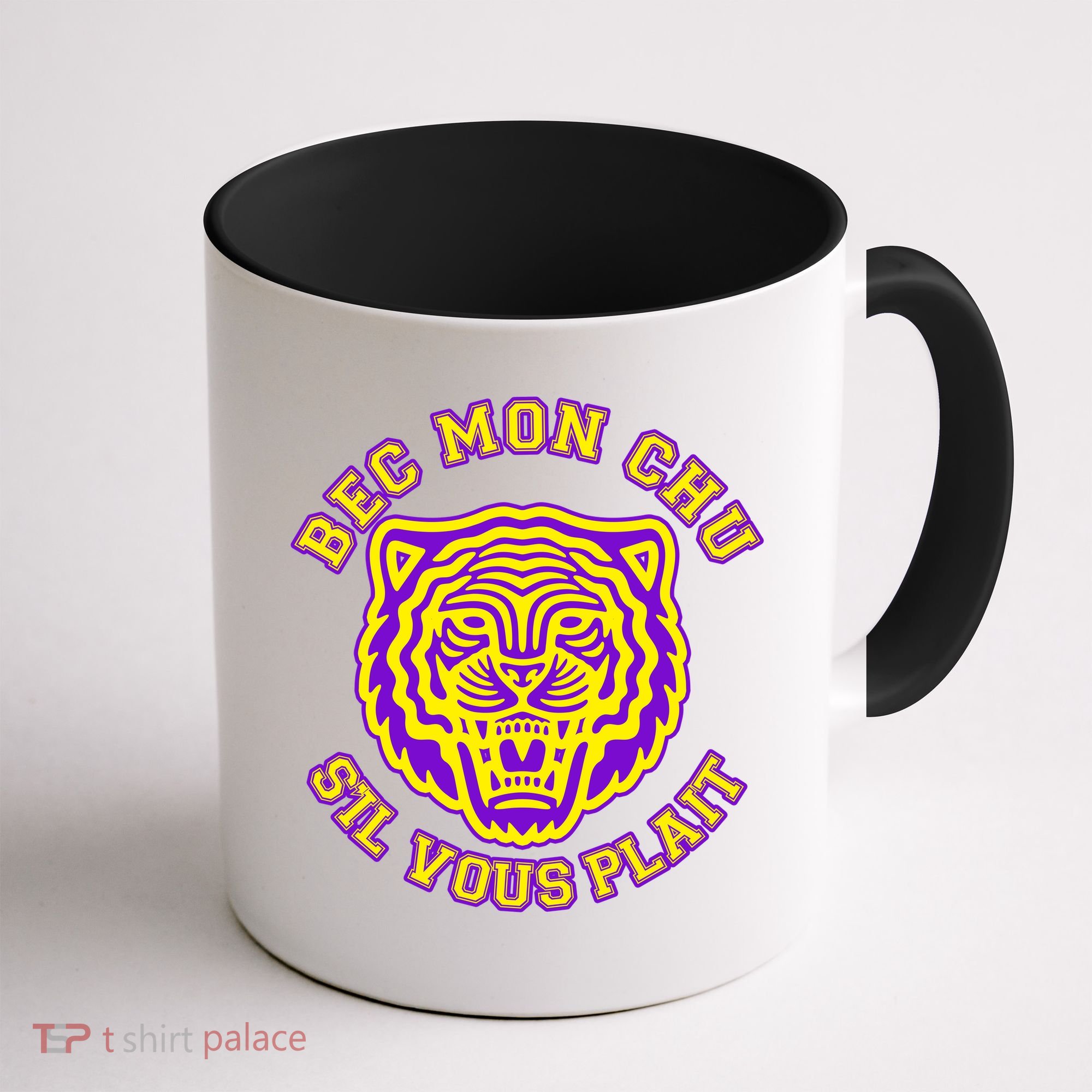 Bec Mon Chu S'il Vous Plait Tiger Coffee Mug