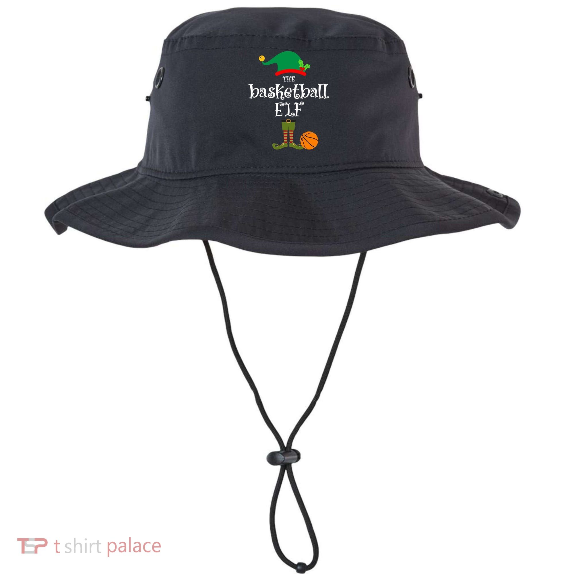 Basketball Elf Christmas Sport Holidays Great Gift Bucket Hat