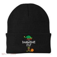 Basketball Elf Christmas Sport Holidays Great Gift Beanie thumb 0