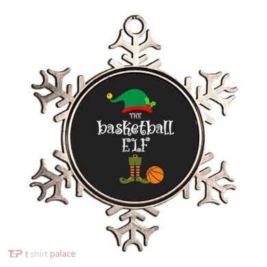 Basketball Elf Christmas Sport Holidays Great Gift Ornament